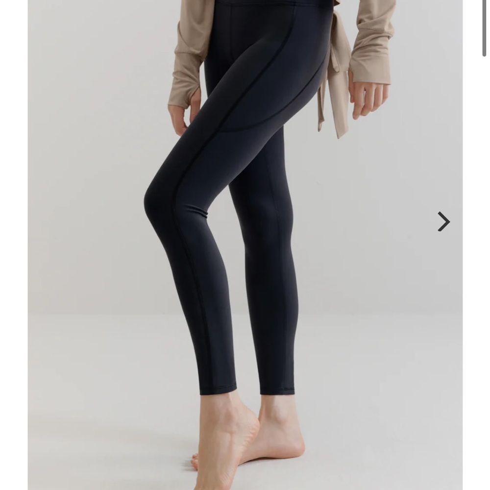 NWT Neiwei women’s Dance Sport leggings in black size L